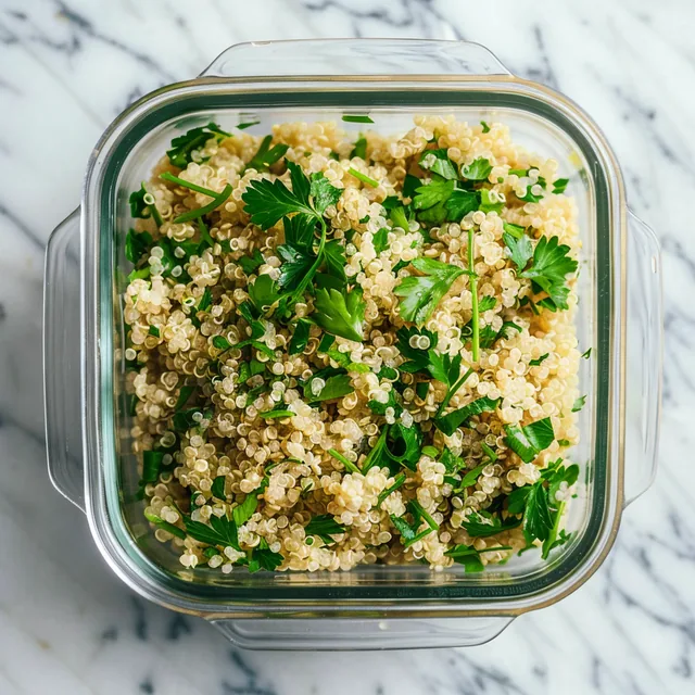Zitronen-Kräuter-Quinoa