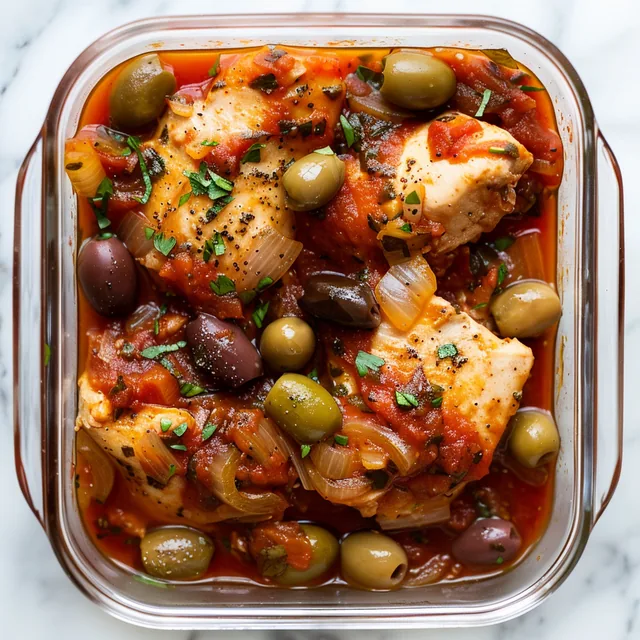 Hähnchen in mediterraner Tomaten-Kräuter-Sauce