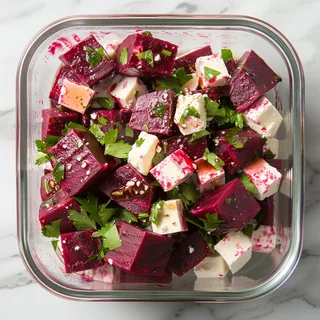 Rote-Bete-Feta-Salat