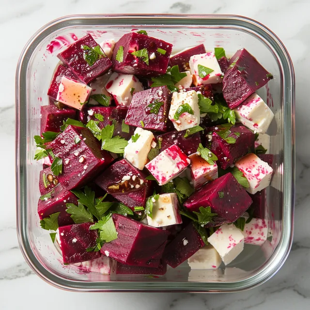 Rote-Bete-Feta-Salat