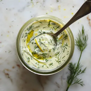Zitronen-Joghurt-Kräutersauce