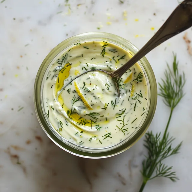 Zitronen-Joghurt-Kräutersauce