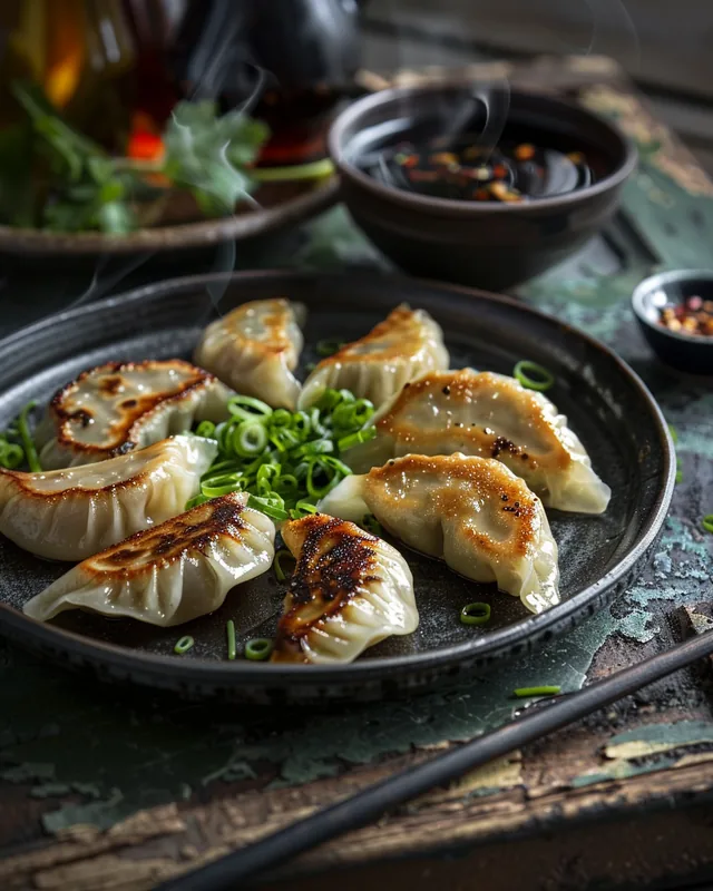 Umami-Shiitake-Teigtaschen