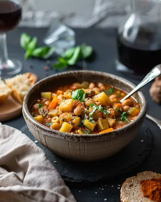 Mediterraner Pasta-Eintopf
