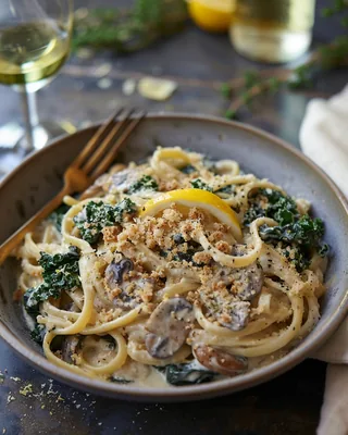 Cashew-Kräuter-Pasta mit Rosmarin
