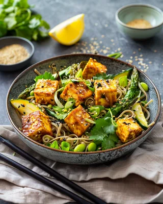 Thai Curry Soba-Salat