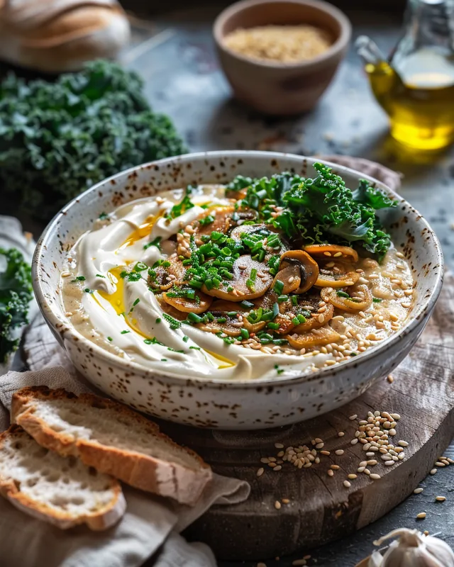 Shiitake- und Cashew-Tofu-Medley