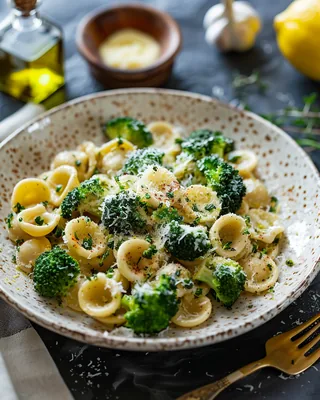 Würzige Knoblauch-Brokkoli-Pasta