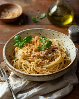 Toskanische Thunfisch-Kräuter-Pasta