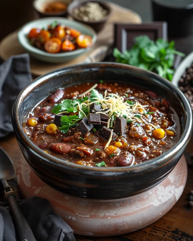 Umami-Chili mit Shiitake