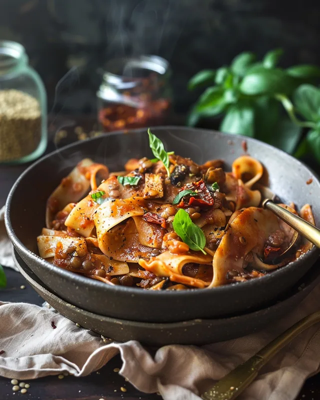 Umami-Linsen-Ragù