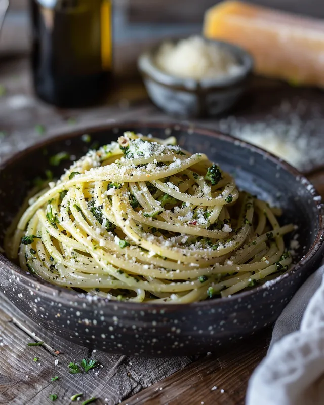 Brokkoli & Sardellen Pasta