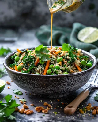 Knuspriger Quinoa-Salat