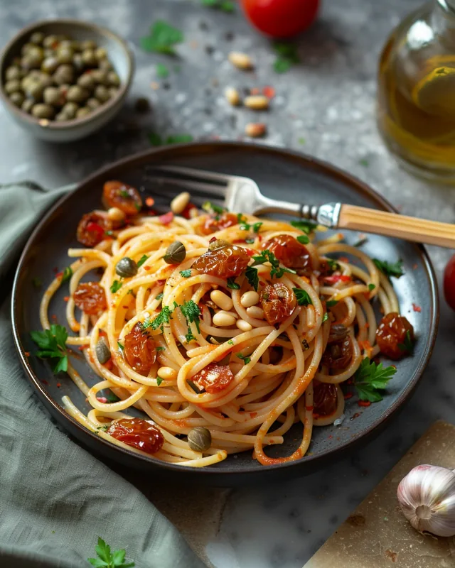 Mediterrane Vollkorn-Pasta