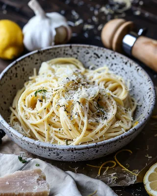 Geröstete Knoblauch-Parmesan-Pasta