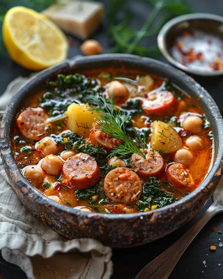 Chorizo- und Kichererbsen-Eintopf