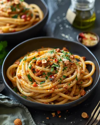 Chorizo-Mandel-Pasta