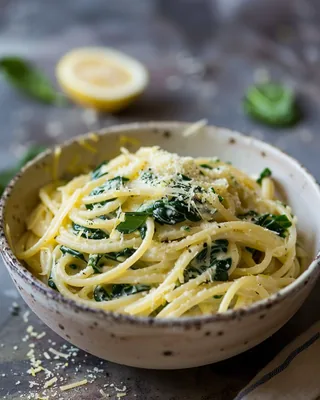 One-Pot cremige Spinat-Pasta