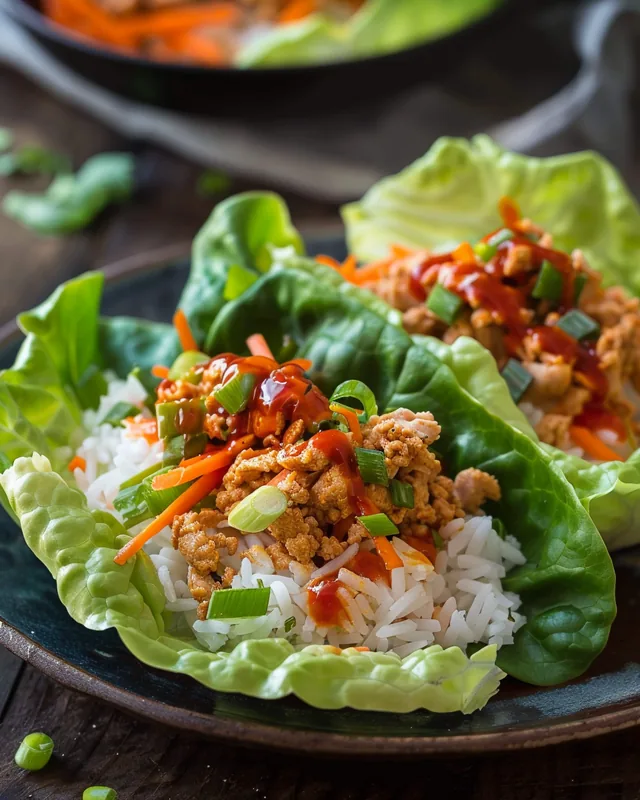 Chili-Limetten-Hähnchen-Salatcups