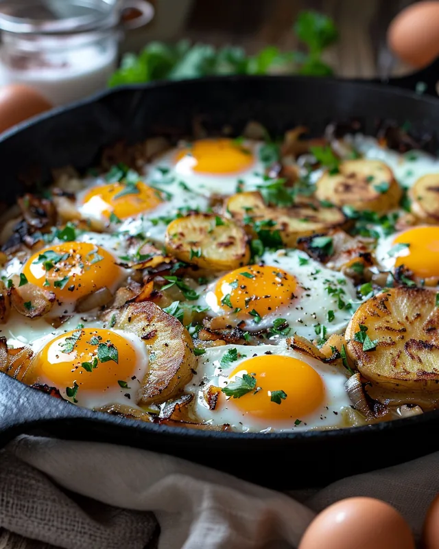 Spanische Kartoffel-Ei-Pfanne