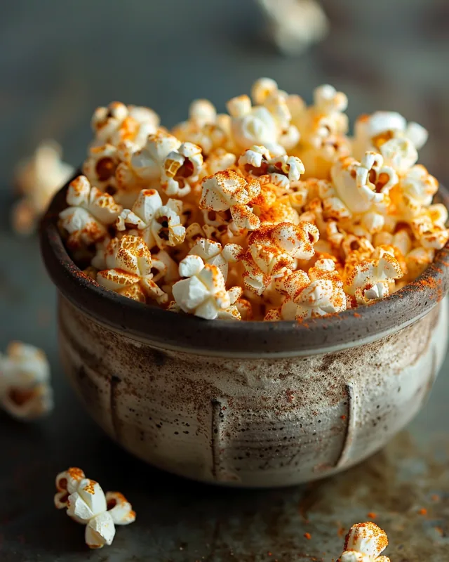 Rauchiges Paprika-Popcorn